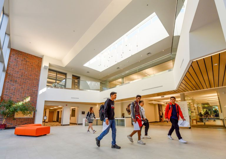 library interior